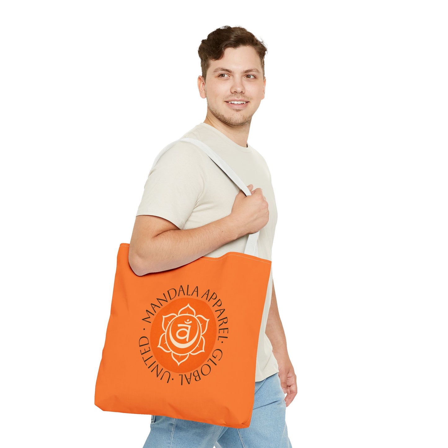 Spiritual Mandala Tote Bag | Eco-Friendly Reusable Shopper | Yoga Gift | Boho Style Bag | Meditation Accessory