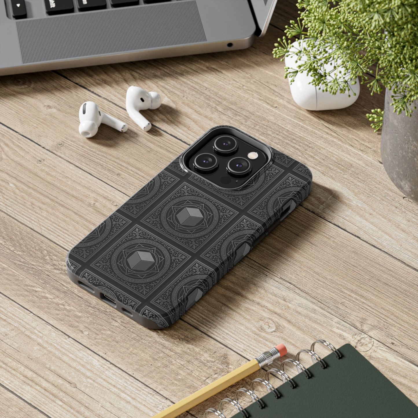 Stylish Tough Phone Cases with Sacred Geometry Design, Protective Mobile Covers, Unique Phone Accessories, Gifts for Him, Her, [...]