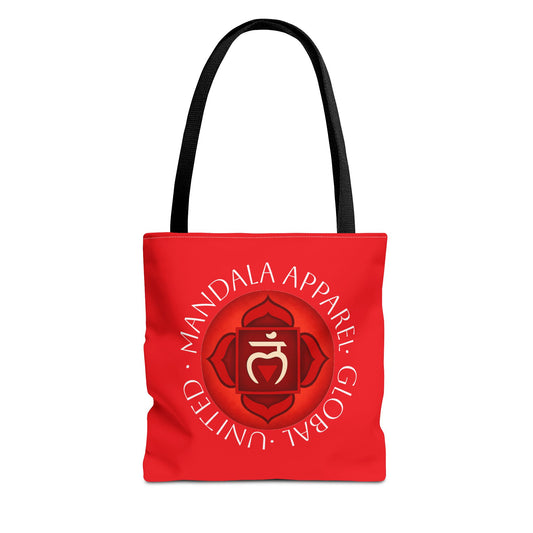Root Chakra Tote Bag - Eco-Friendly Fashion, Gift for Yogis