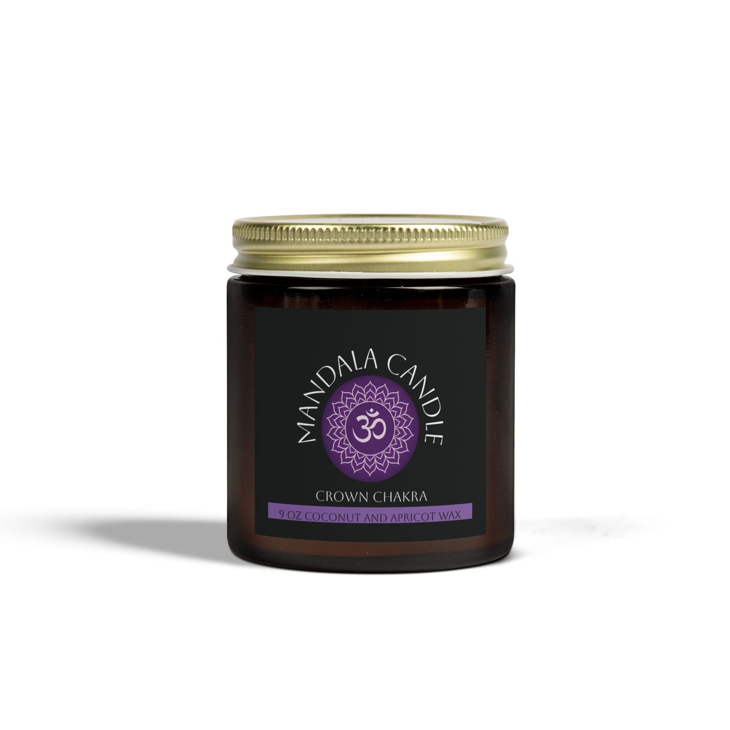 Mandala Crown Chakra Scented Candle,