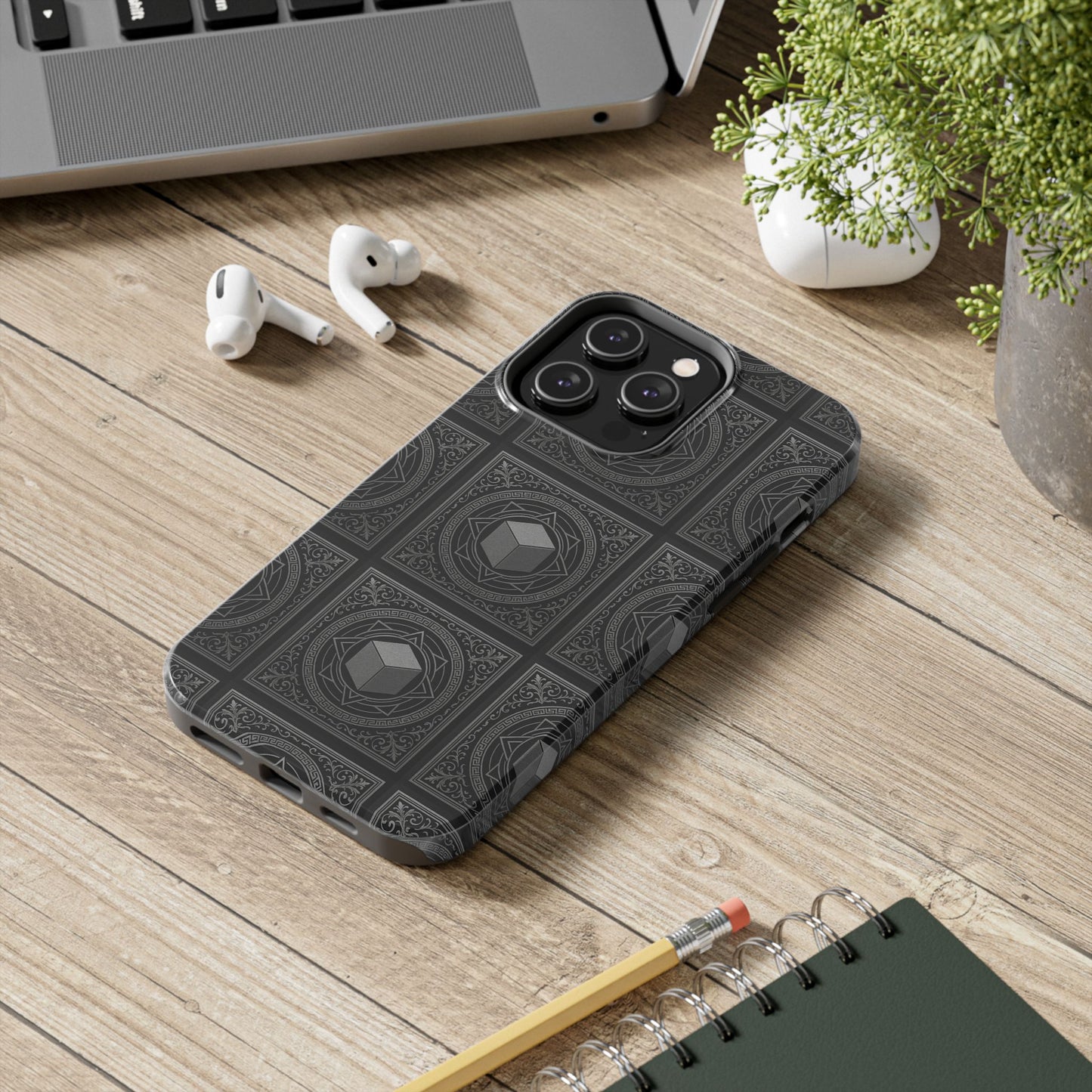 Stylish Tough Phone Cases with Sacred Geometry Design, Protective Mobile Covers, Unique Phone Accessories, Gifts for Him, Her, [...]