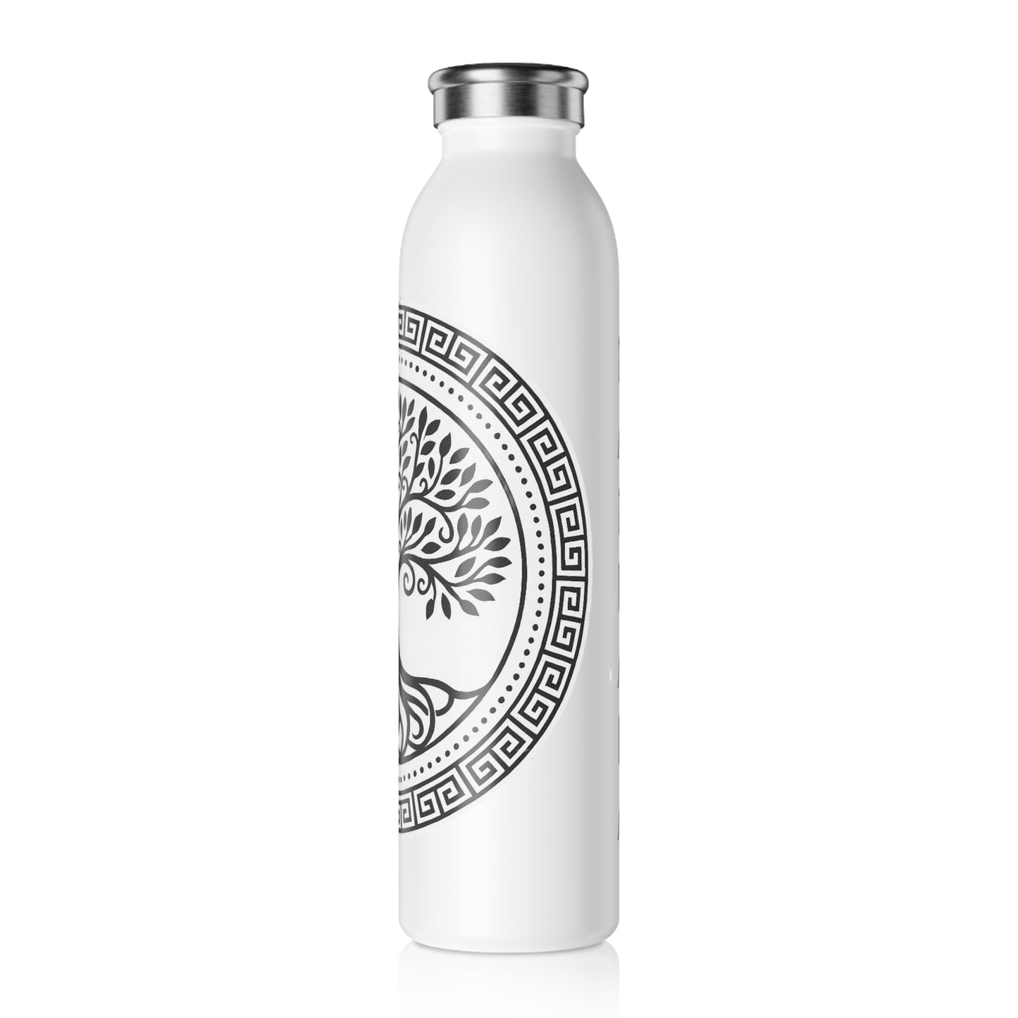 Eco-Friendly Slim Water Bottle with Tree of Life Design, Stylish Reusable Drinkware, Yoga Studio Accessory, Gift for Nature Lovers, [...]